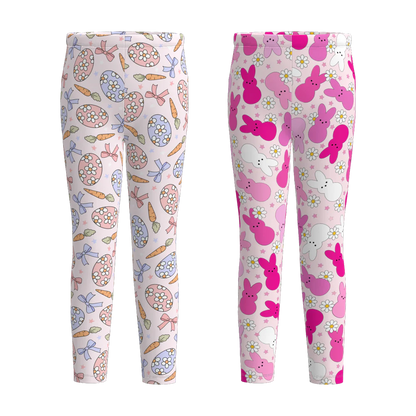 PREORDER 3.10 GIRLS EASTER PRINT PANTS