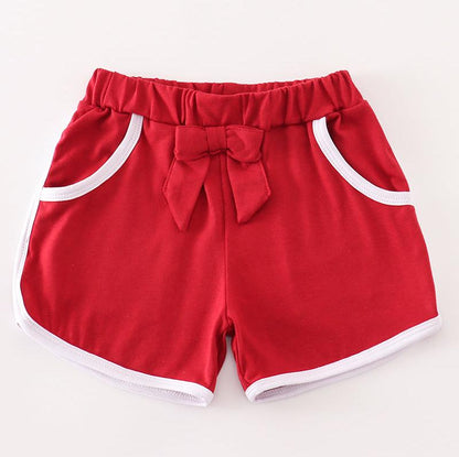 Kate Maroon Girl Shorts