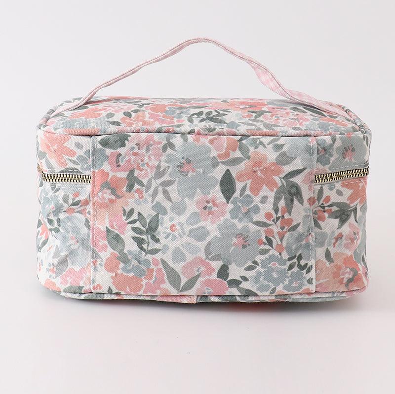 Haley Floral Makeup Bag