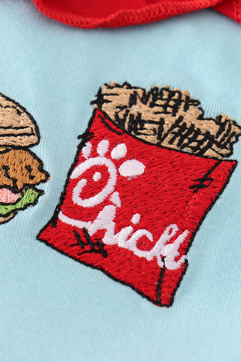 Chick Fil A Embroidered Red Stripe Dress