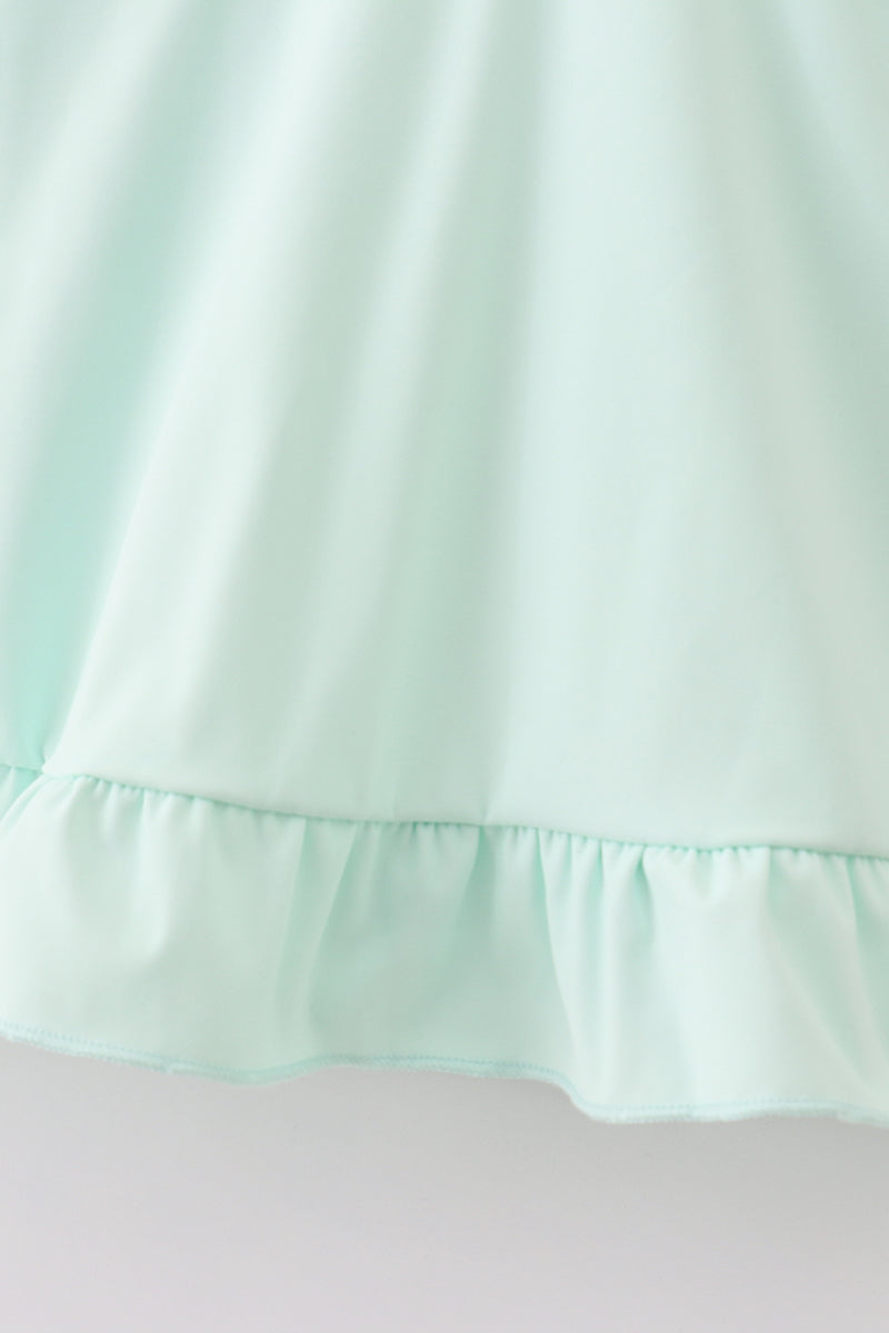 Sporty Ruffle Tennis Dress - Mint