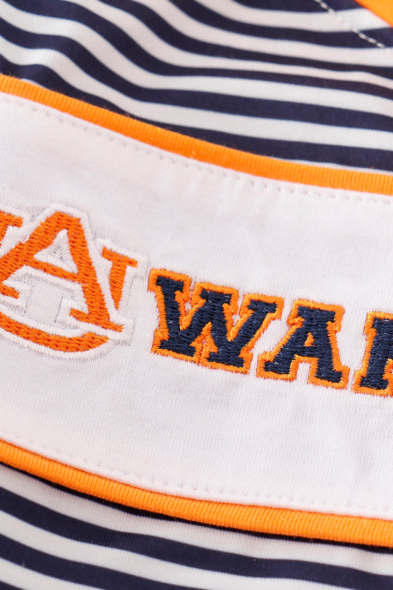 WAR EAGLE Embroidered Stripe Boy Set