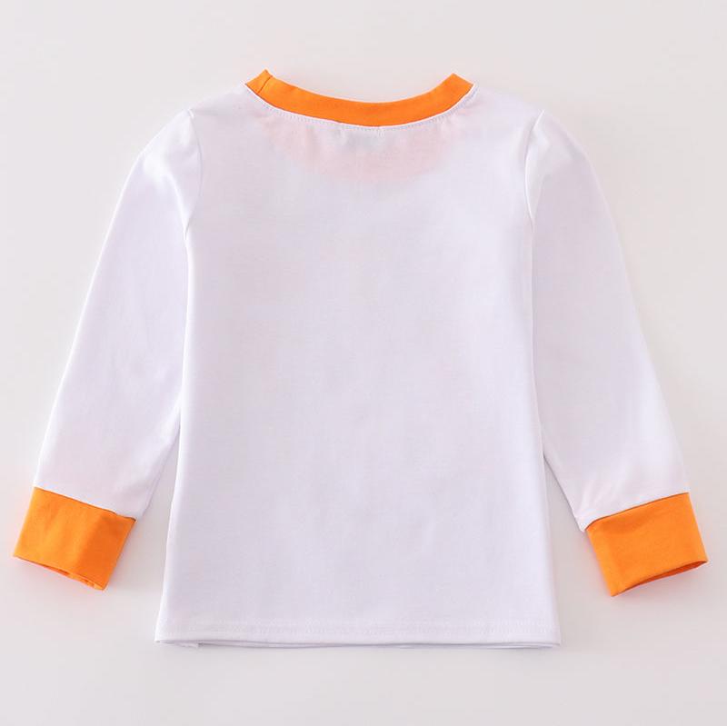 Tennessee Football Print Boy White Top