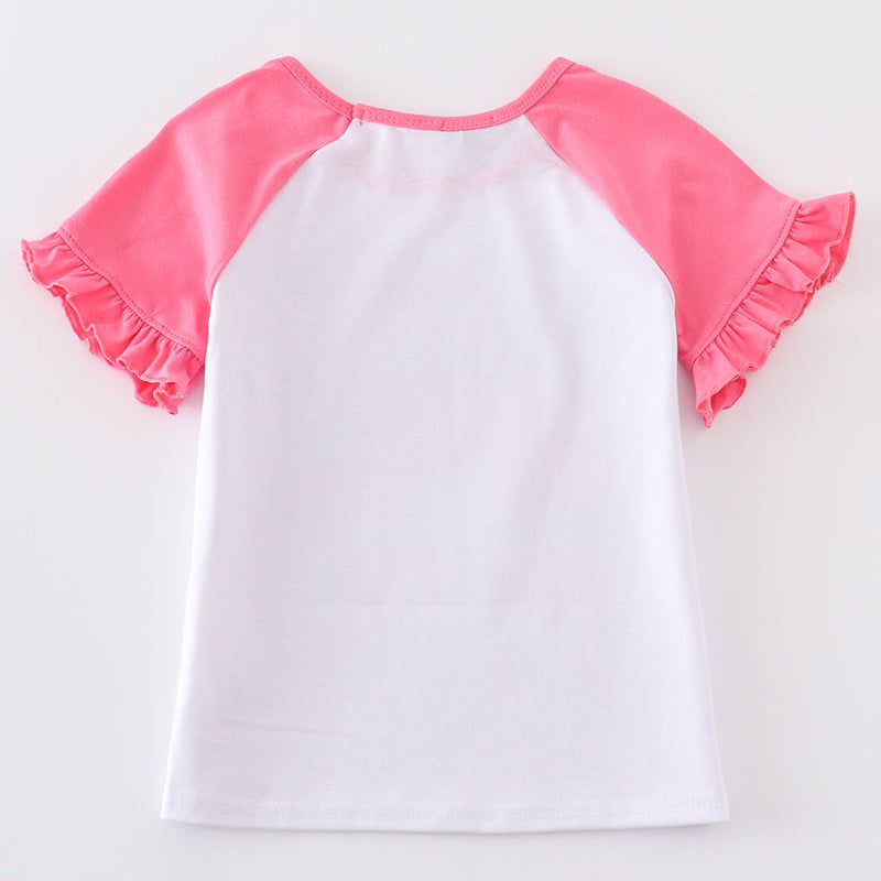 Pink Little Swiftie Print Girl Top