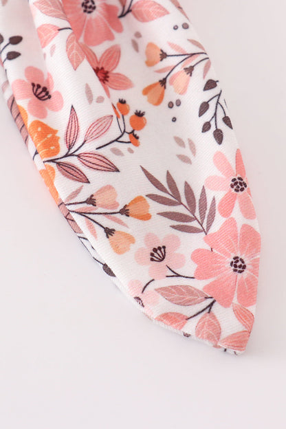 Lala Floral Print Hair Bow