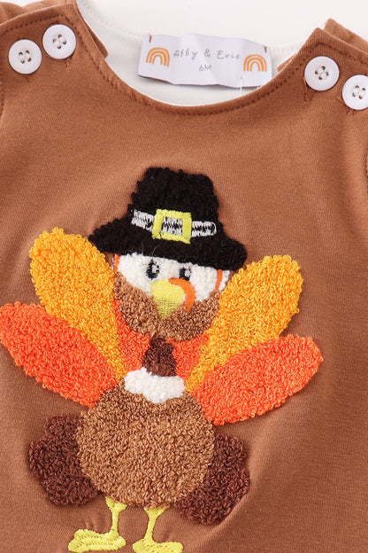 Brown Turkey French Knot Boy Jon Jon