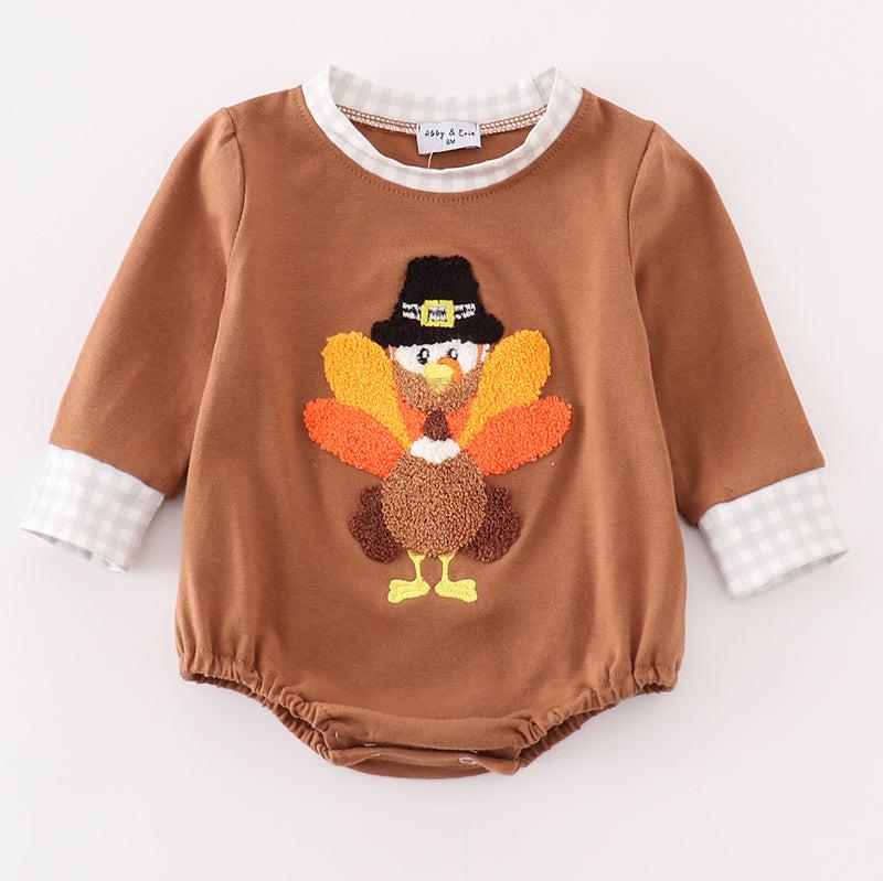 Brown Turkey French Knot Boy Bubble