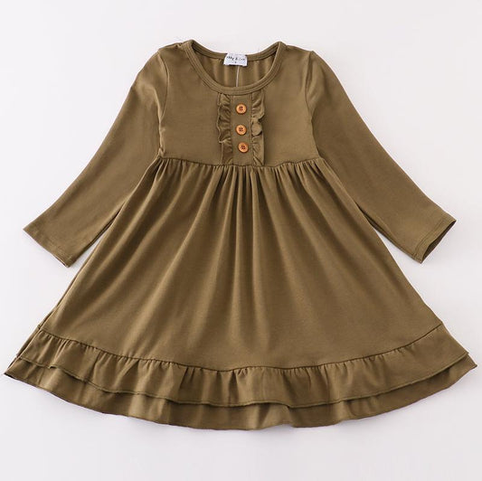 Jamie Forest Ruffle Dress