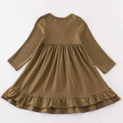 Jamie Forest Ruffle Dress