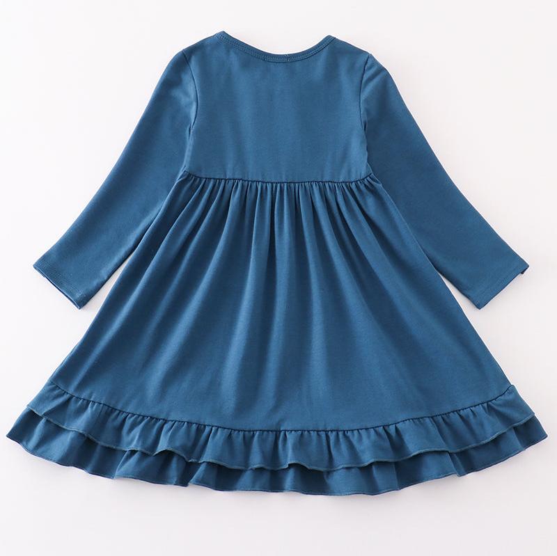 Jamie Blue Ruffle Dress