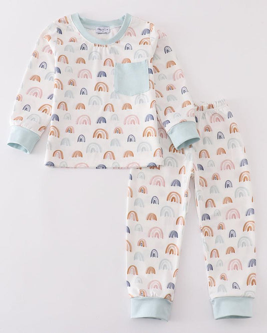 Rainbow Dreams Boy Pajamas Set