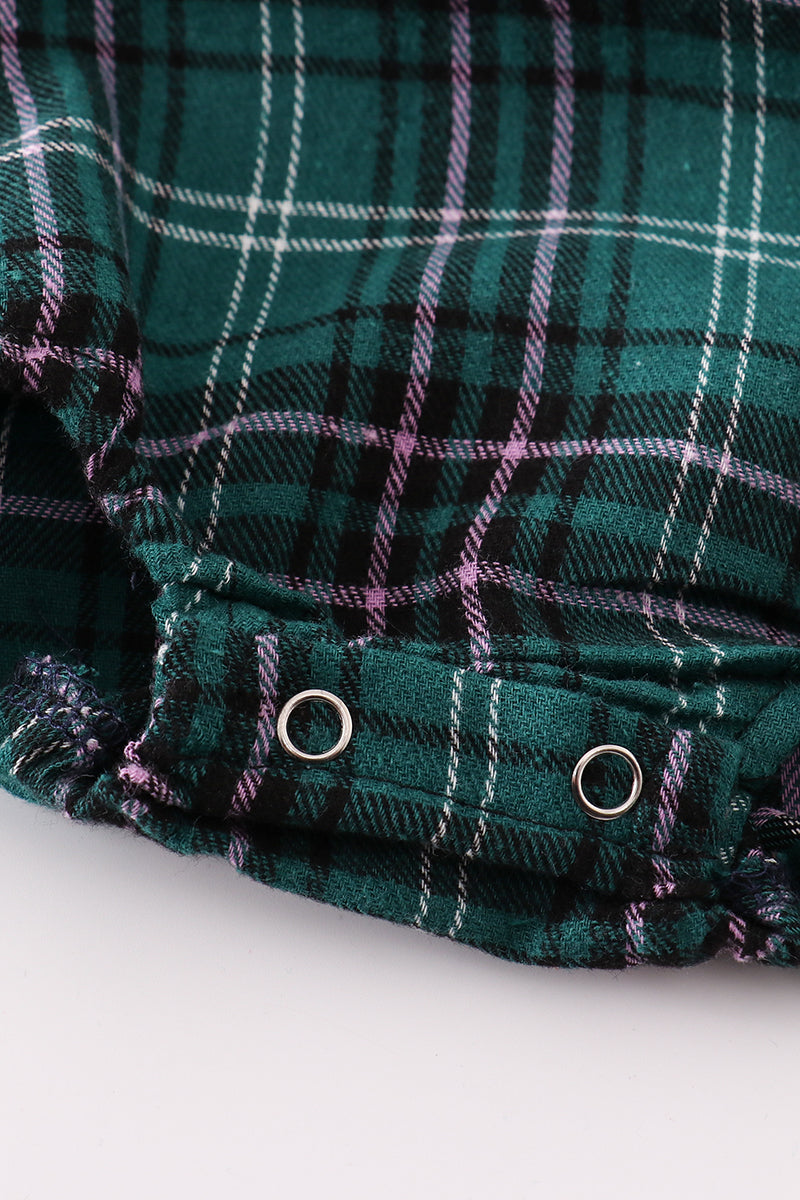 Grady Green Plaid Button Down Bubble