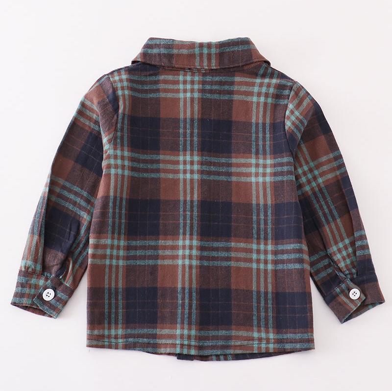 Gibson Brown Plaid Button Down Shirt