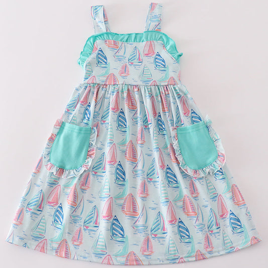 Ocean Breeze Sailboat Dress