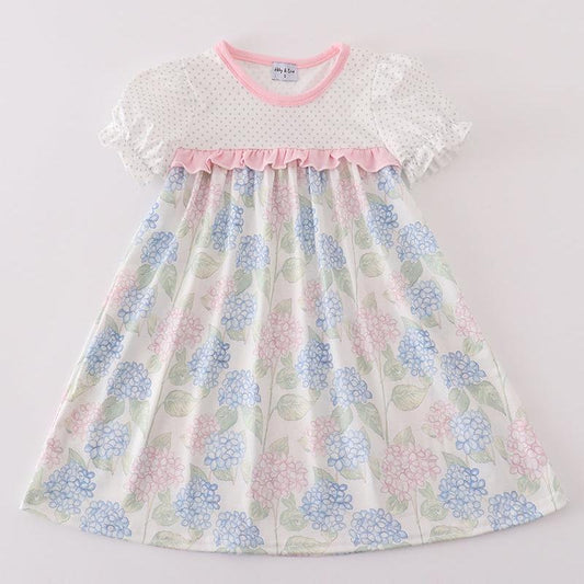 Pink Blossom Serenity Print Dress