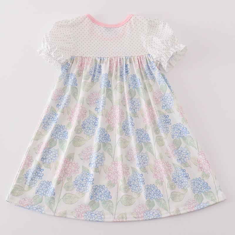 Pink Blossom Serenity Print Dress