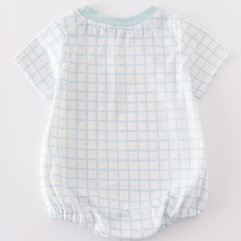 Drake Blue Checkered Boy Bubble