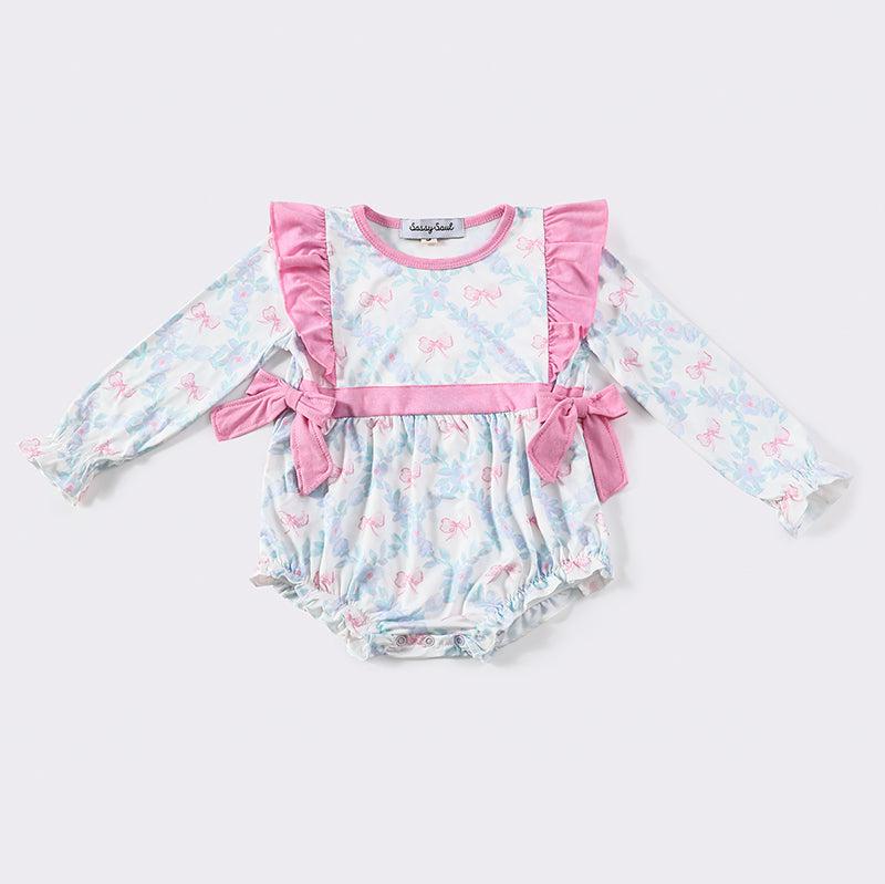 Paris Pink Bows Print Bubble