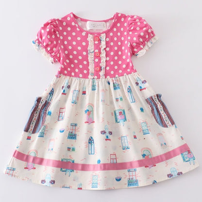 Amora Reading Polka Dot Dress - Gibs+Grady