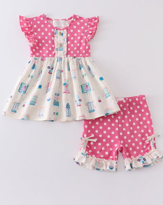 Amora Reading Print Girl Set - Gibs+Grady