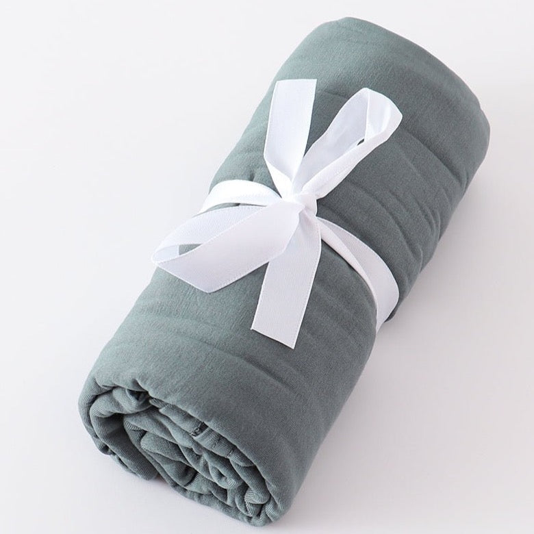 Baby Bamboo Swaddle Blanket - Forest - Gibs+Grady