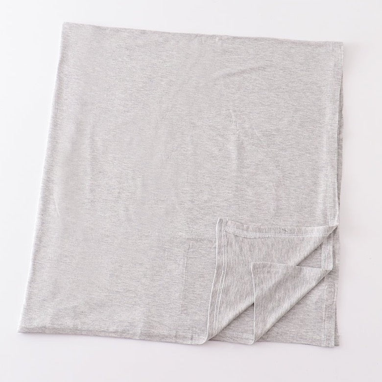 Baby Bamboo Swaddle Blanket - Grey - Gibs+Grady