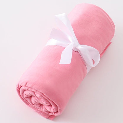 Baby Bamboo Swaddle Blanket - Pink - Gibs+Grady