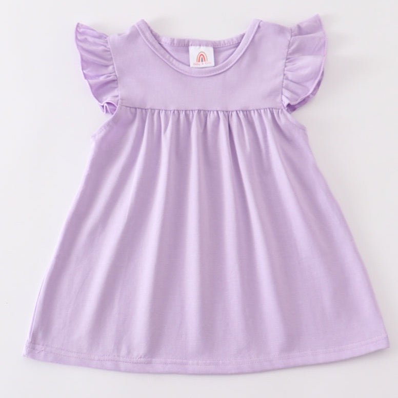 Basic Ruffle Top - Purple - Gibs+Grady