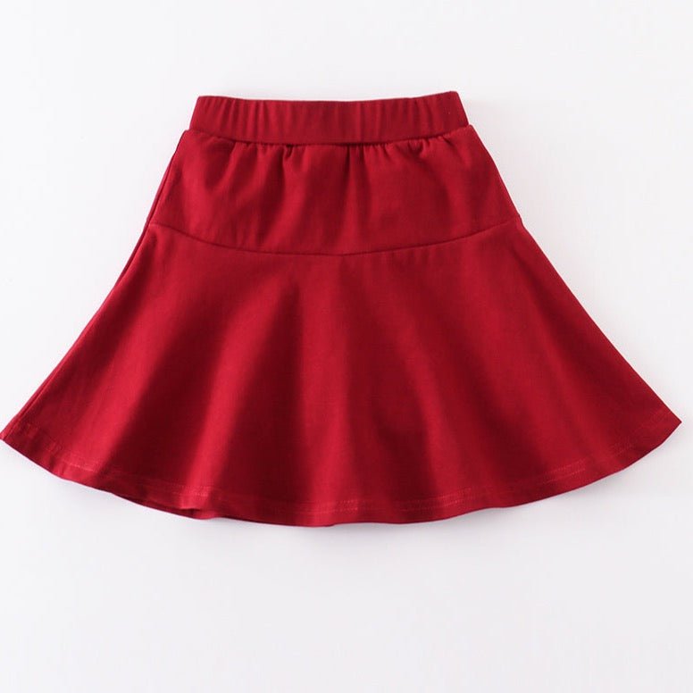 Basic Skort - Maroon - Gibs+Grady