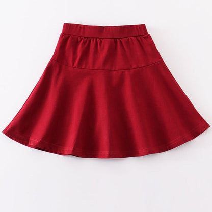 Basic Skort - Maroon - Gibs+Grady