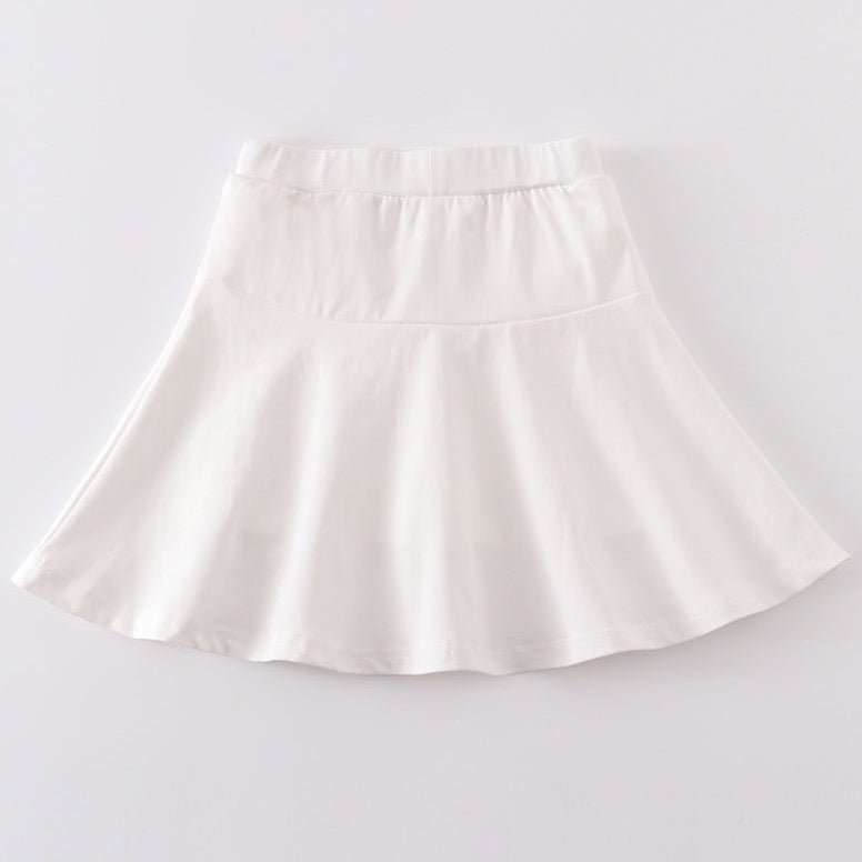 Basic Skort - White - Gibs+Grady