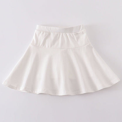 Basic Skort - White - Gibs+Grady