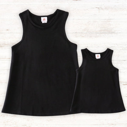 Basic Tank - Adult|Kids - Black - Gibs+Grady