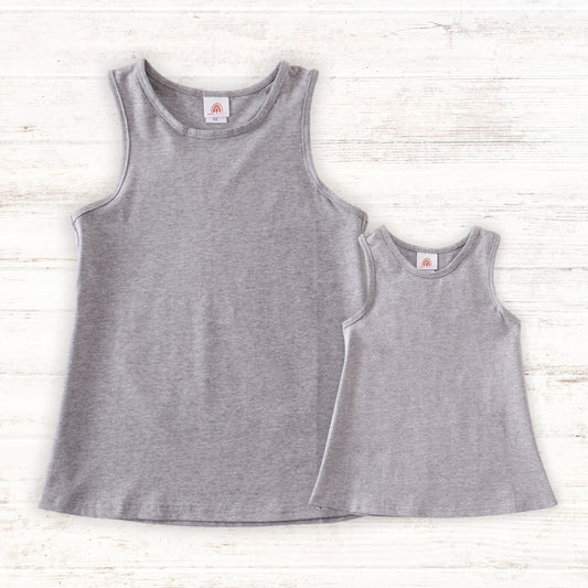 Basic Tank - Adult|Kids - Gray - Gibs+Grady