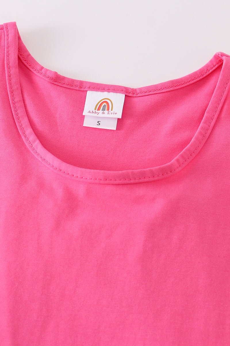 Basic Tank - Adult|Kids - Hot Pink - Gibs+Grady