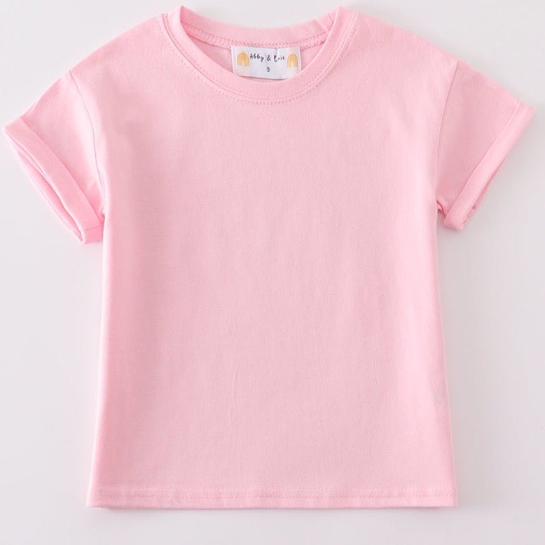 Basic Tee - Adult|Kids - Blush - Gibs+Grady