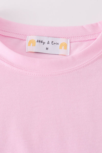 Basic Tee - Adult|Kids - Blush - Gibs+Grady