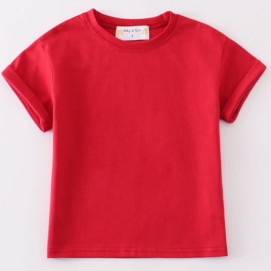 Basic Tee - Adult|Kids - Red - Gibs+Grady