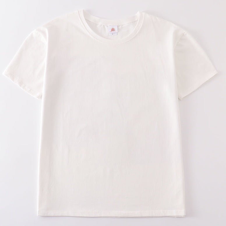 Basic Tee - Adult|Kids|Baby - Cream - Gibs+Grady