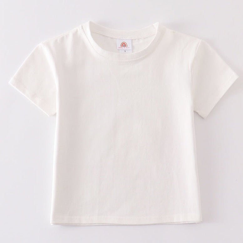 Basic Tee - Adult|Kids|Baby - Cream - Gibs+Grady