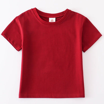 Basic Tee - Adult|Kids|Baby - Maroon - Gibs+Grady