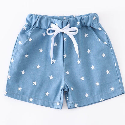 Blue Star Pocket Shorts - Gibs+Grady