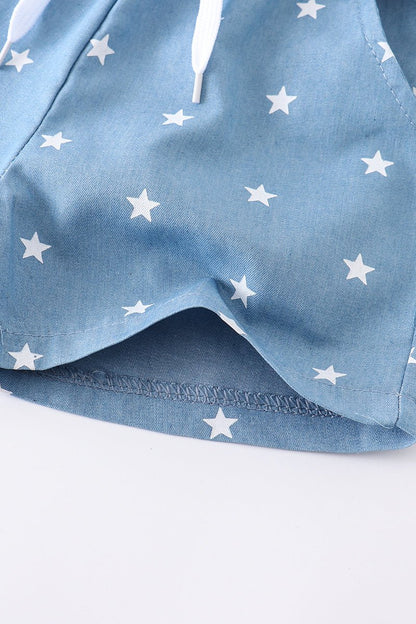 Blue Star Pocket Shorts - Gibs+Grady