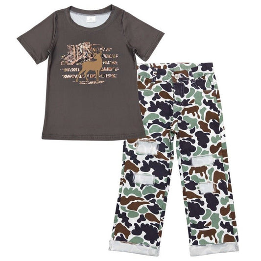 Camo Hunting Denim Set - Gibs+Grady