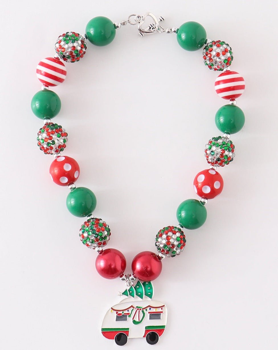 Christmas Camper Bubble Necklace - Gibs+Grady