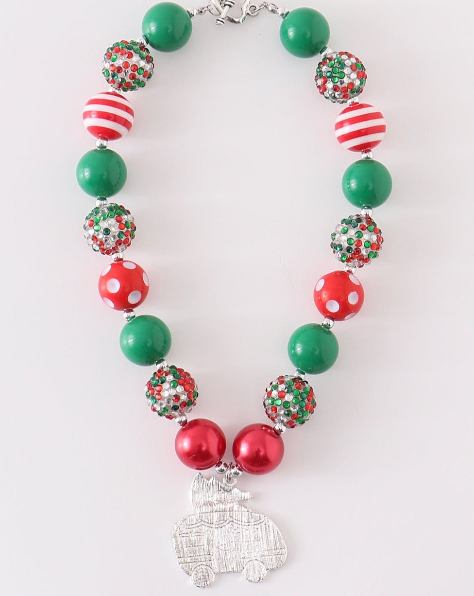 Christmas Camper Bubble Necklace - Gibs+Grady