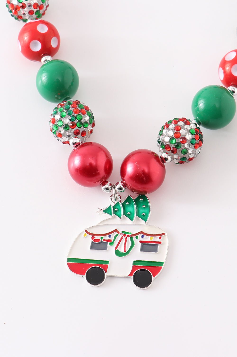 Christmas Camper Bubble Necklace - Gibs+Grady