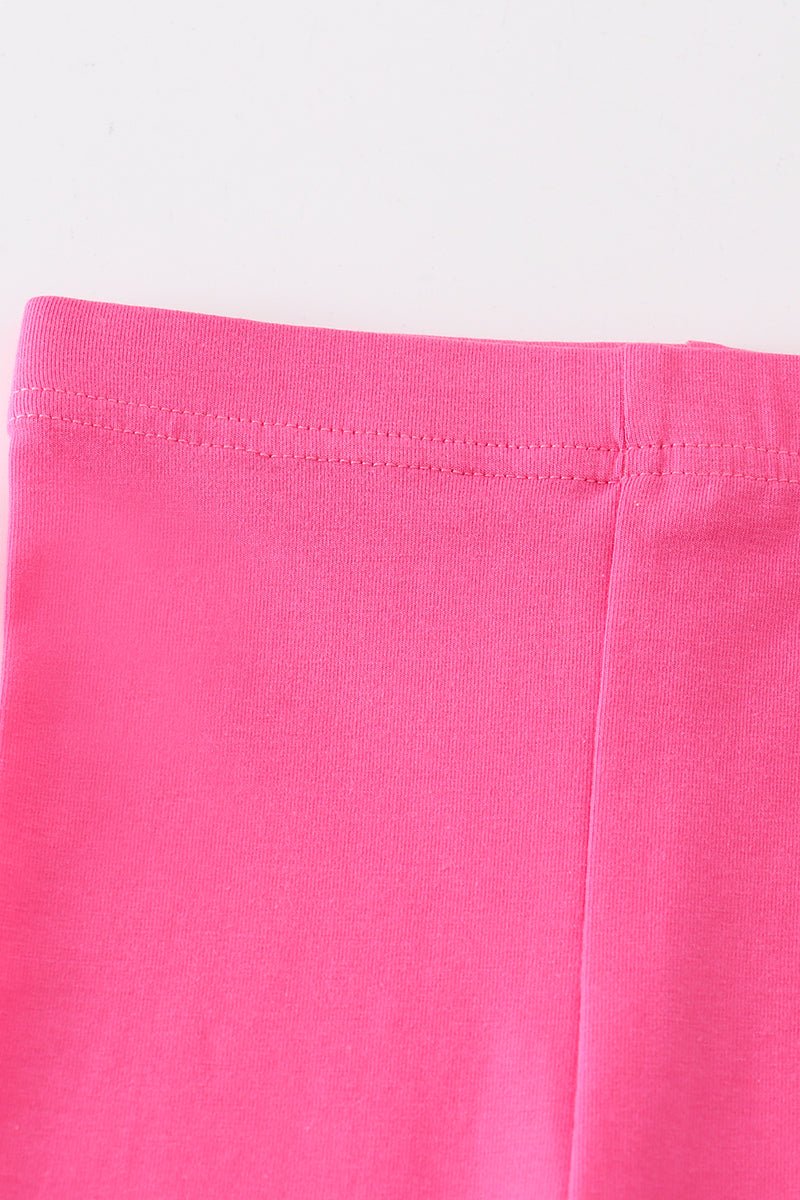 Criss Cross Leggings - Barbie Pink - Gibs+Grady