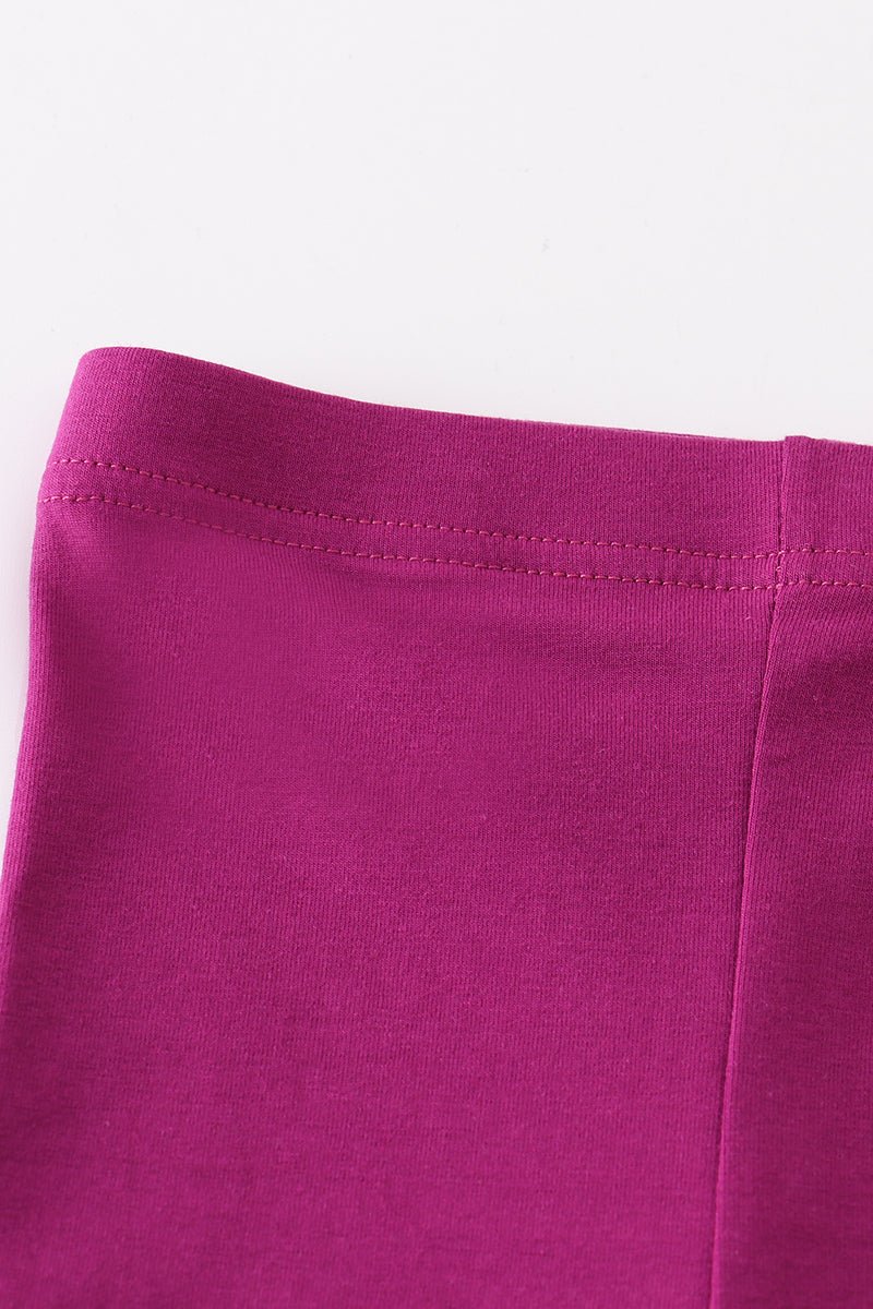 Criss Cross Leggings - Purple - Gibs+Grady