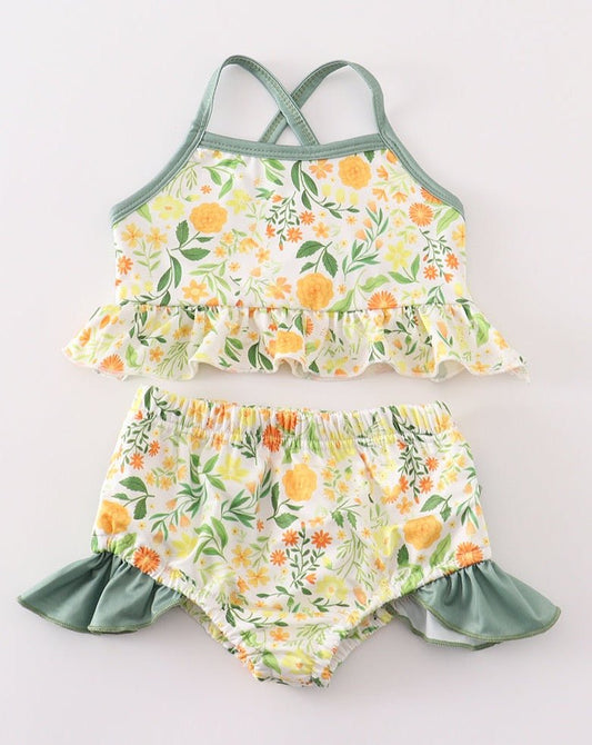 Daisy Floral 2pc Swimsuit - Gibs+Grady